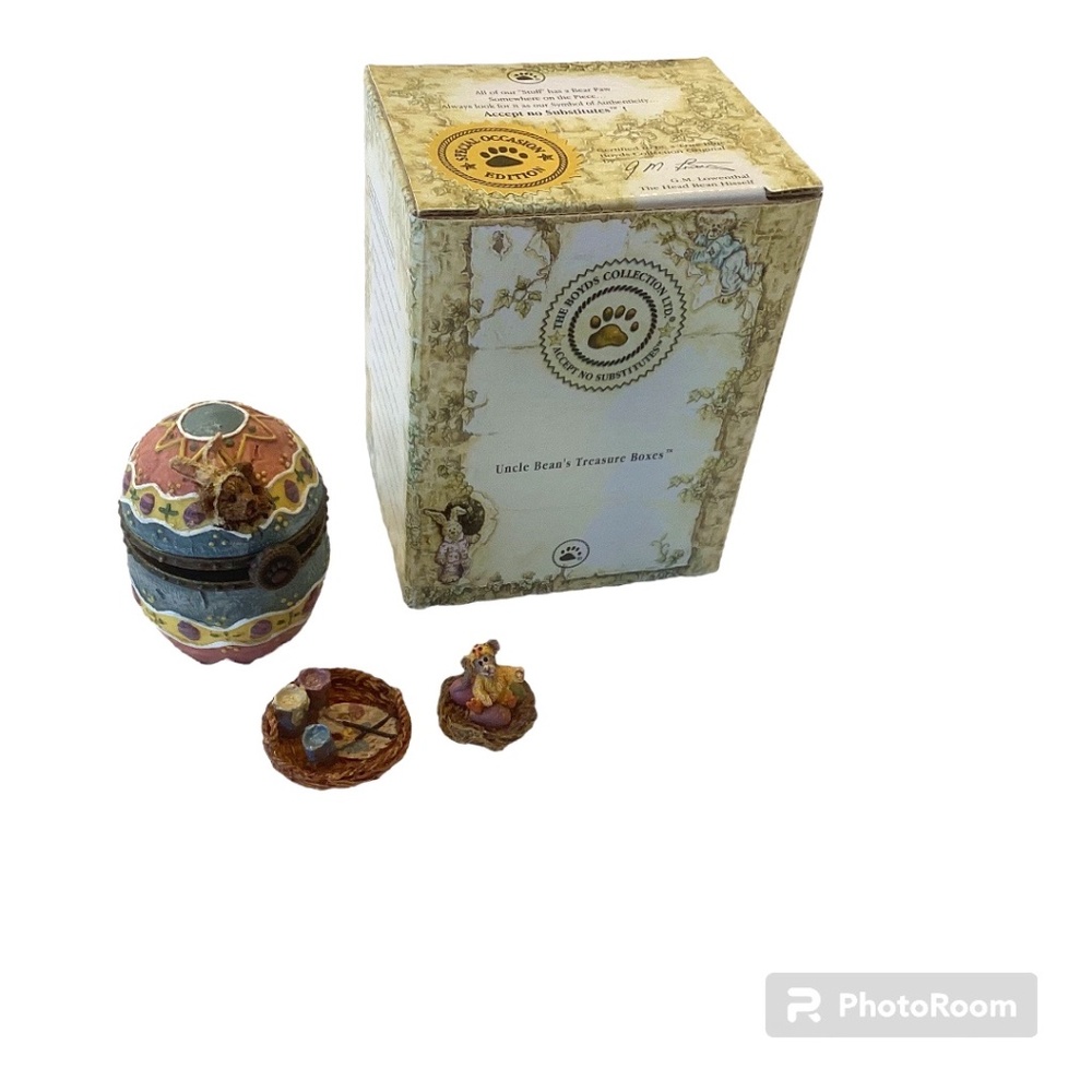 Uncle Bean’s Treasure Boxes Watson’s Fabearlous Egg with Peep McNibble